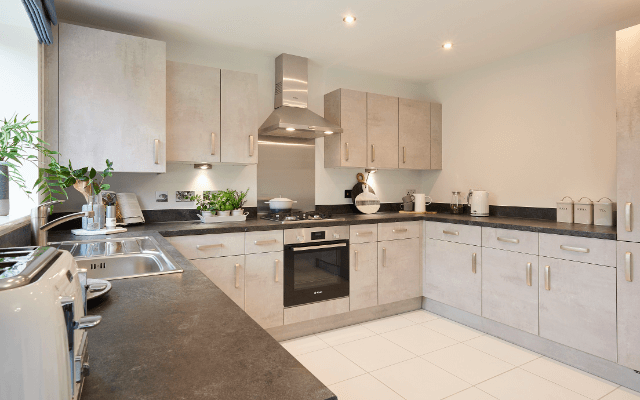 Typical Baycliffe Show Home - Kitchen