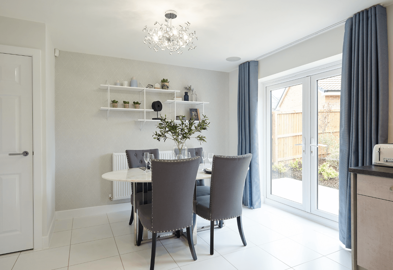 Typical Baycliffe Show Home - Kitchen/Dining