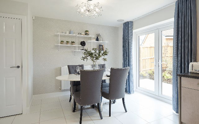 Typical Baycliffe Show Home - Kitchen/Dining