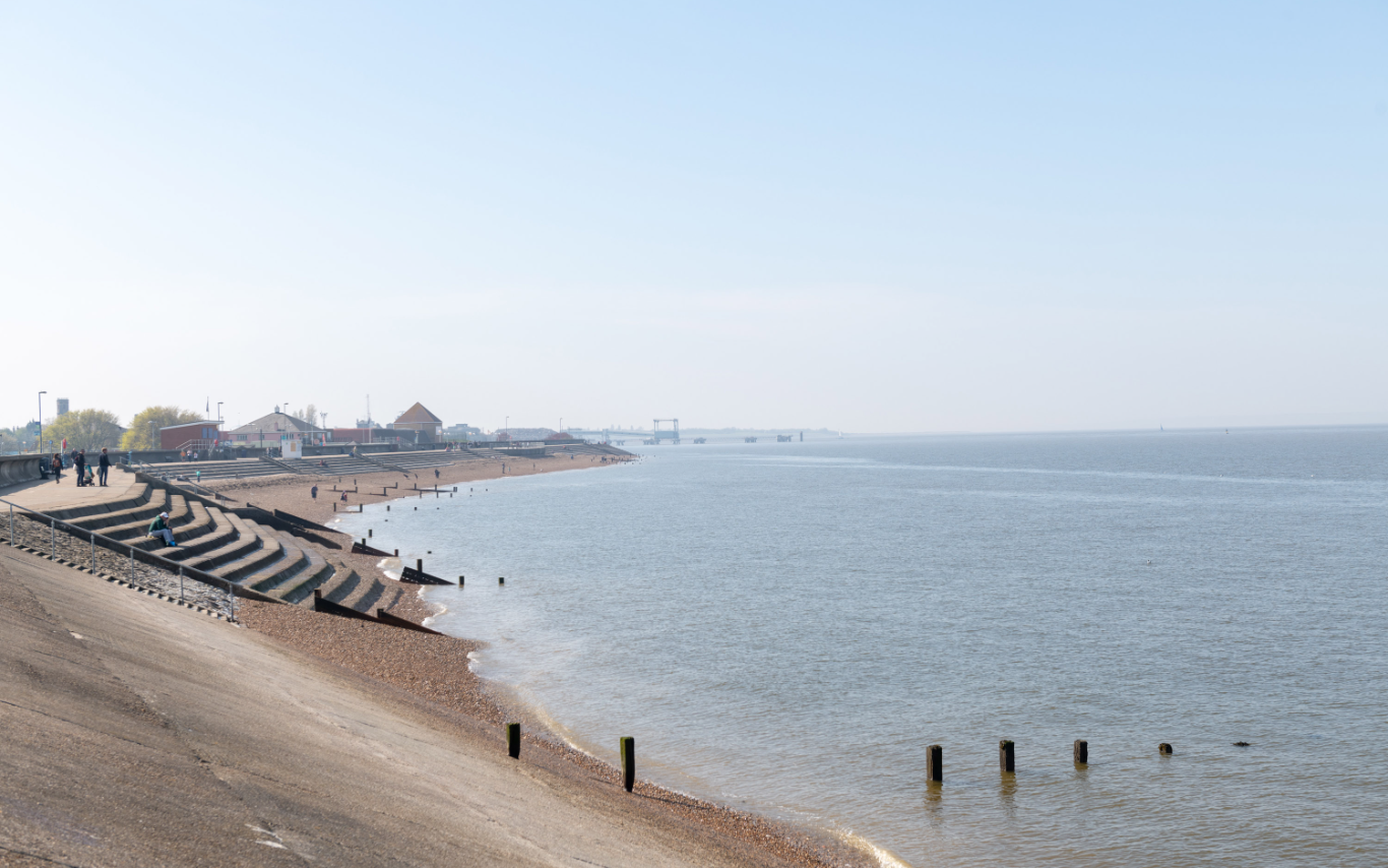 Local beach
