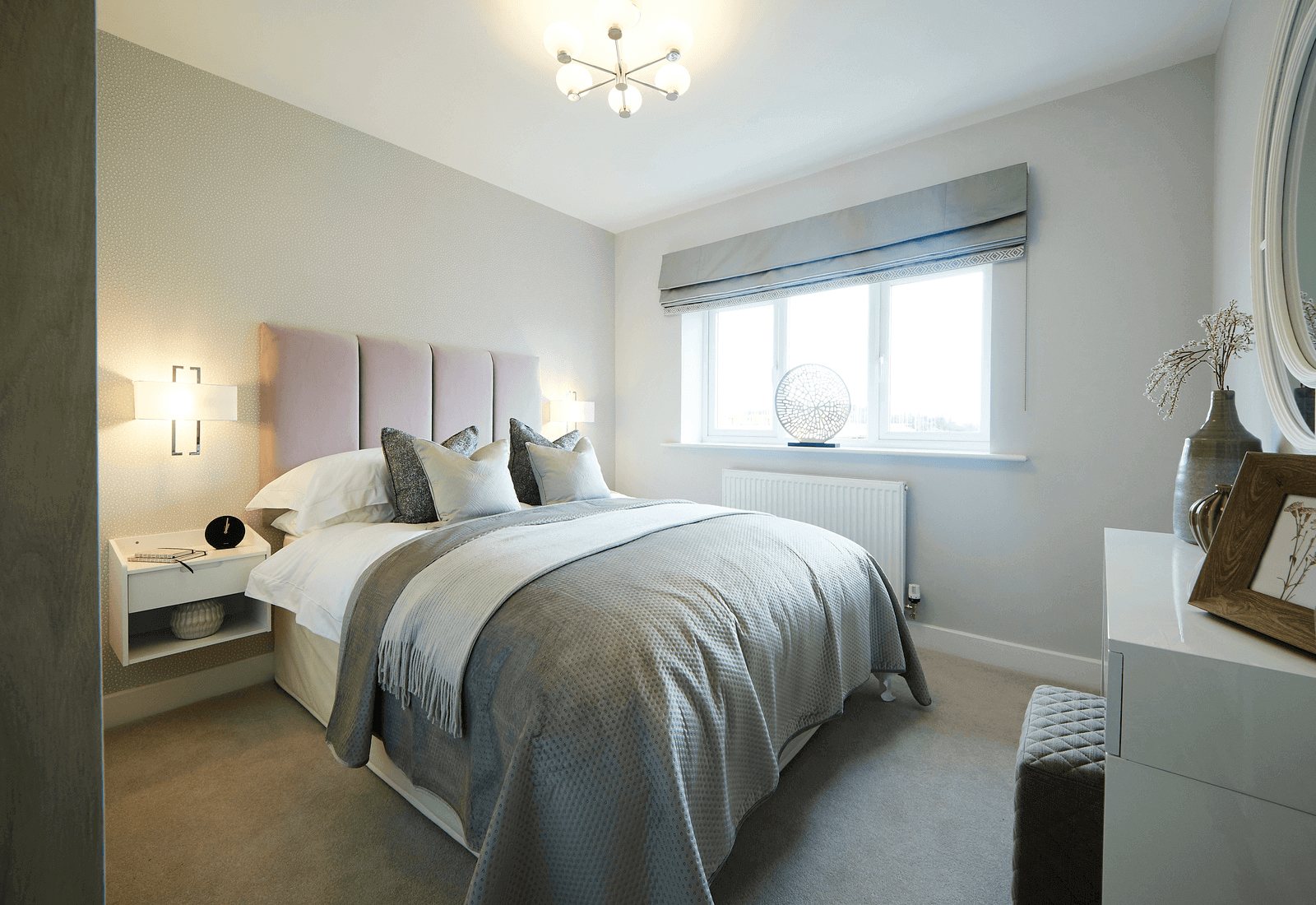 Bedroom 2 in a Baycliffe Show Home