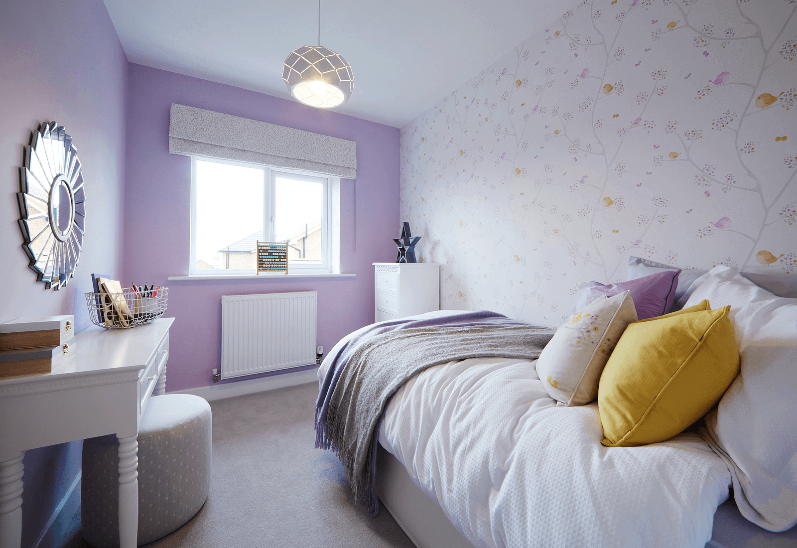 Bedroom 3 in a Baycliffe Show Home