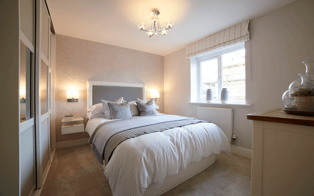 Bedroom 3 in a Hollin Show Home