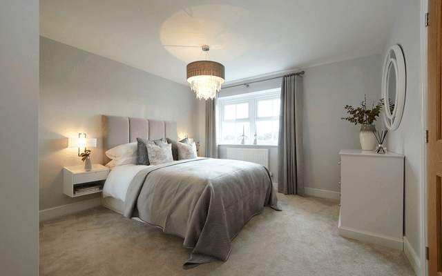 Bedroom 2 in a Hollin Show Home