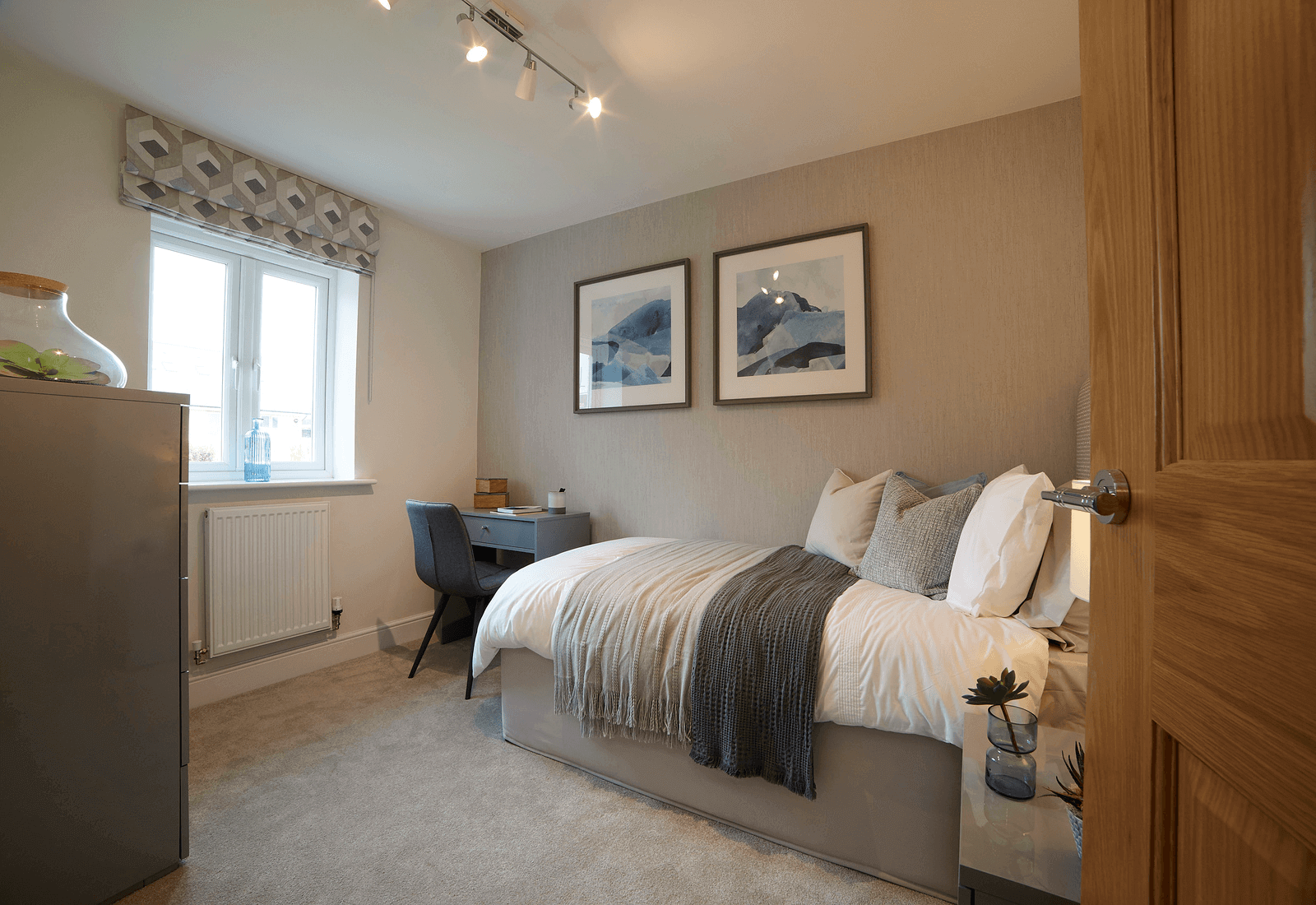 Bedroom 4 in a Hollin Show Home